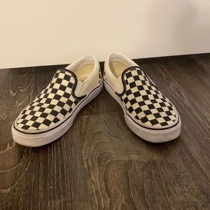 Black and White Checkered Vans